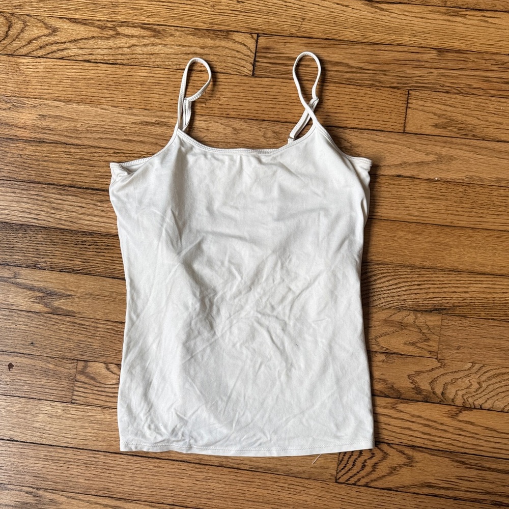 White House Black Market Cream Camisole